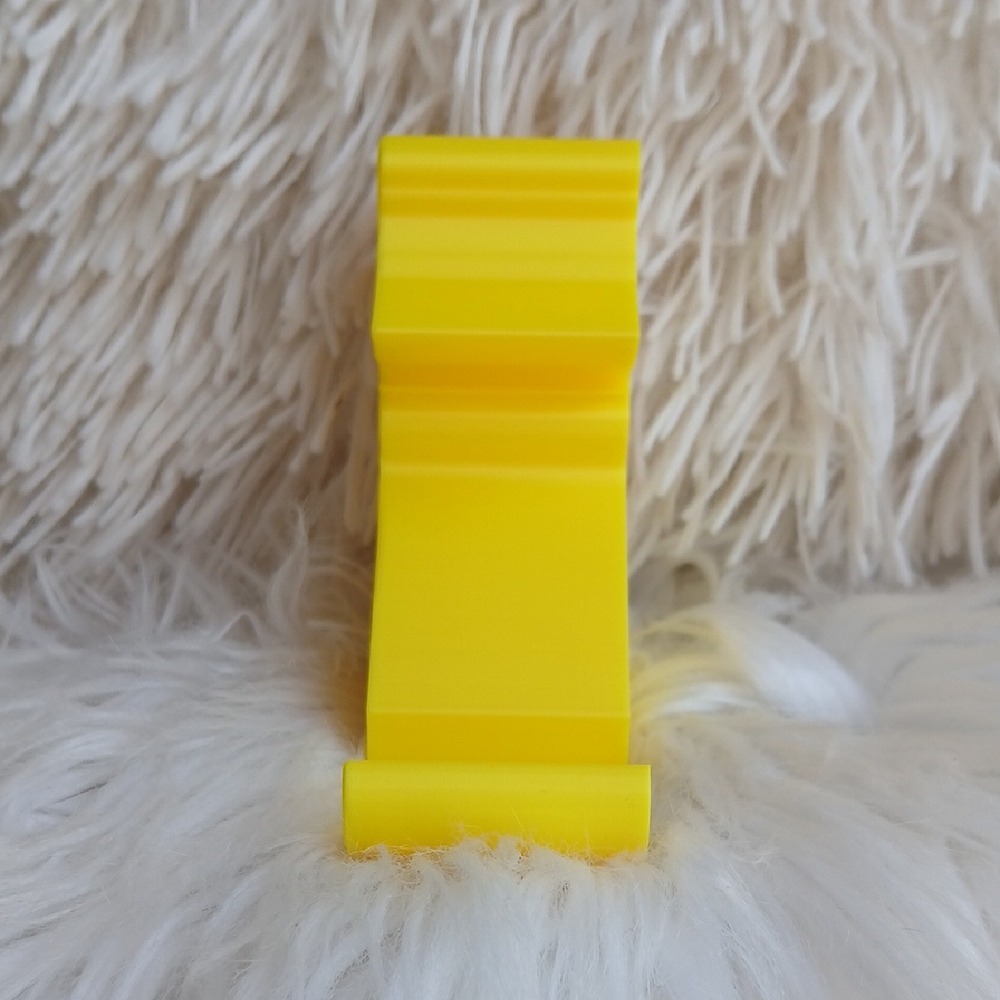 3D Elegant Yellow Silhouette Wallet/Phone Stand - Picture 4 of 9
